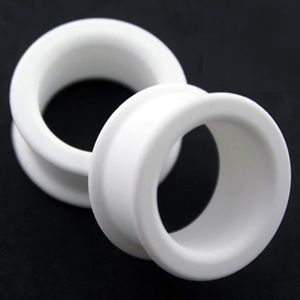 Kaos Softwear White Silicone Tunnels 3/4" 19mm